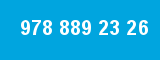 978 889 23 26 978 889 23 26